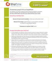 Charger l'image dans la galerie, CFIB SHIPTIME HANDOUT / ENCART SHIPTIME FCEI
