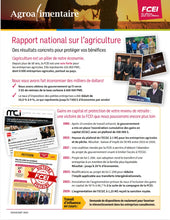 Charger l'image dans la galerie, RAPPORT NATIONAL SUR L'AGRICULTURE
